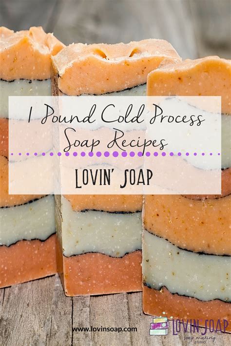 Cold Process Soap Recipes for Soap Makers – Lovin Soap Studio