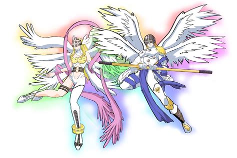 Angewomon / Angemon | Digimon | Pinterest