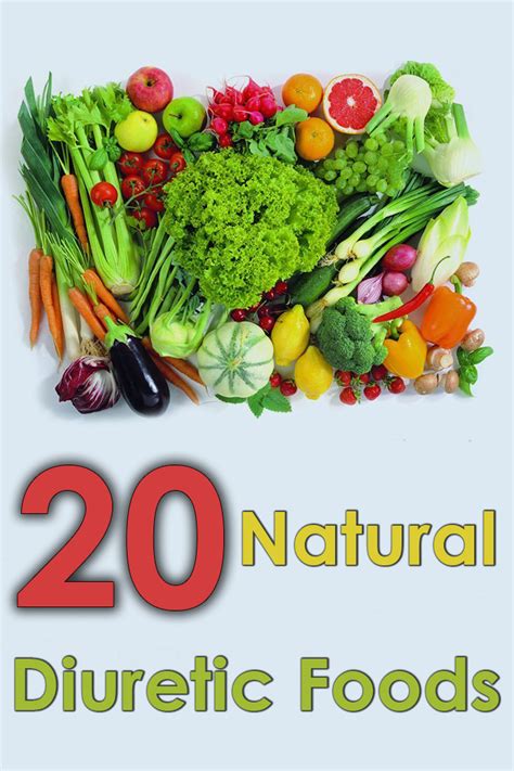 20 Natural Diuretic Foods