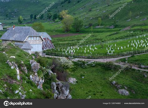 Lukomir Bosnia Herzegovina Sunny Summer Afternoon Village Lukomir ...