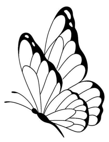 a black and white drawing of a butterfly