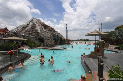 Pool area at Disney's Polynesian Resort before 2014 remodel - Photo 3 of 9