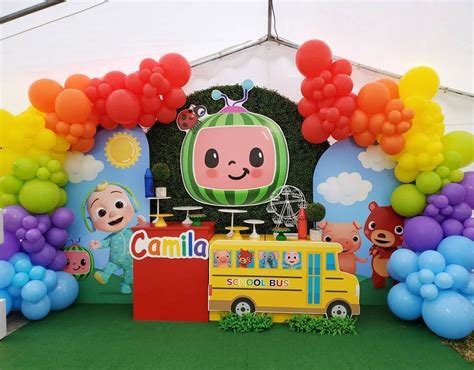 Cocomelon theme party for Camila! Happy 2nd birthday! Thanks to mom ...