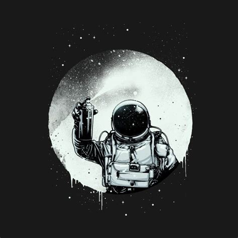 astronaut art illustration