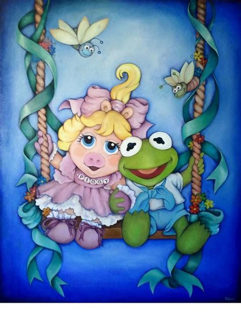 Adorable Muppet Babies Illustration