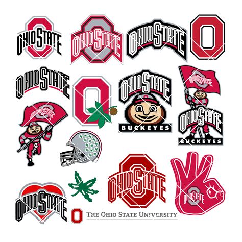 Ohio State Buckeyes Logo Svg, Eps, Dxf, Png Instant Download - Inspire ...