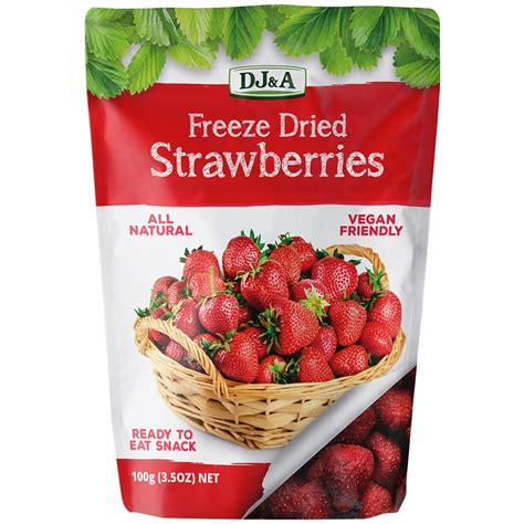 DJ&A Freeze Dried Strawberries 100g | Costco Australia