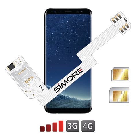 ZX-Twin Galaxy S8 Dual SIM card adapter for Samsung Galaxy S8 - 4G LTE ...