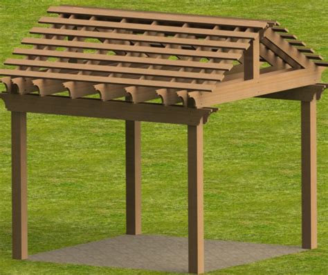 CF Garden and Landscape Supply - Garden Pergola with Gable Roof ...