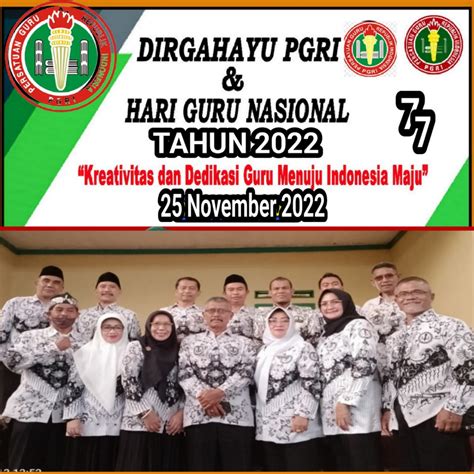 PGRI Cimaung, Lombakan Senam Sehat Anak Ceria HGN 2022 dan HUT 77 PGRI ...