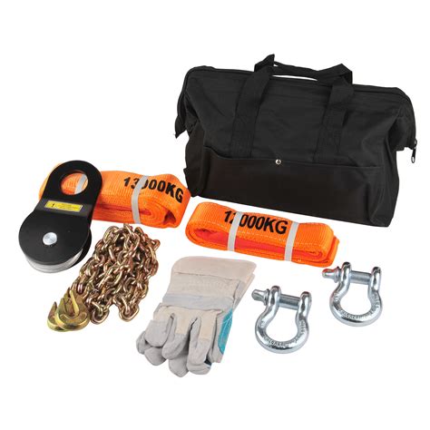 Winch Accessory Kit Bag for Jeep 4WD off Road - China Winch Accessory ...