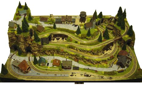 Small N Gauge Plans | N scale train layout, Model train scenery, N ...