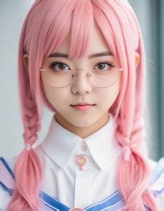 Nanami Cosplay Glasses Face Swap ID:1045534