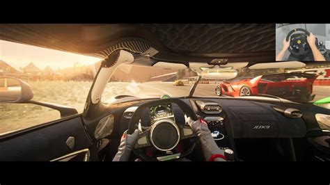 GRID 2019, Koenigsegg Jesko, Steering Wheel, 4K, 21:9, 60 fps - YouTube