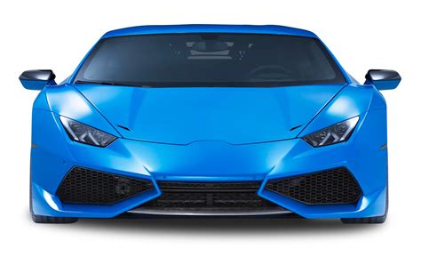 Download Lamborghini Huracan Front View Car PNG Image for Free