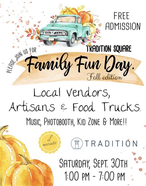 Family Fun Day - Tradition