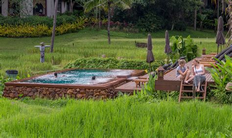 Swimming pool in rice fields - THAILAND - Four Seasons Chiang Mai: A ...