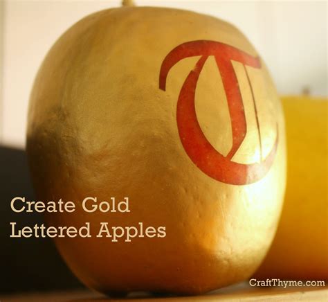 The Golden Apple • Craft Thyme