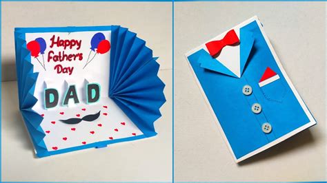 Easy and Beautiful Card for Father's Day | Father's Day Gift Ideas ...