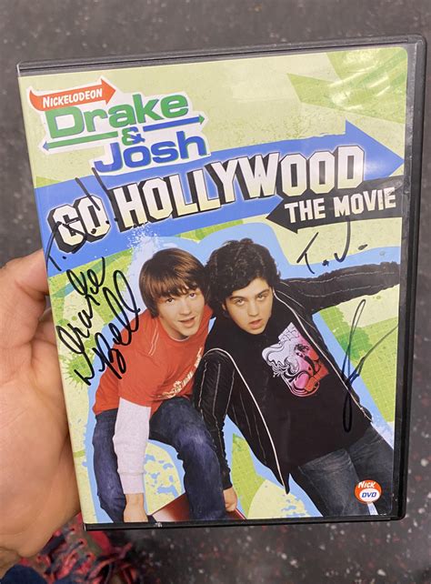 Something different for this sub… My Drake and Josh Go Hollywood signed ...