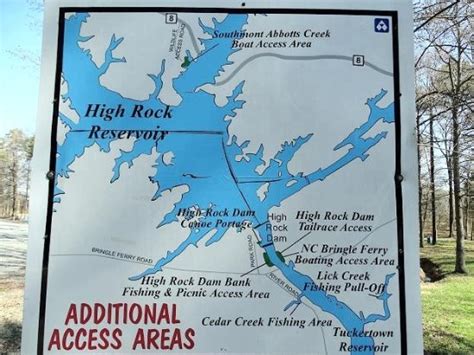 High Rock Lake Nc Map - Zip Code Map