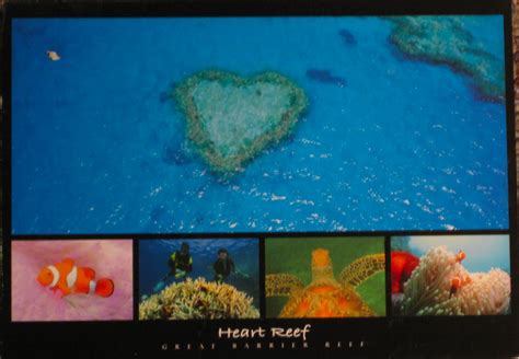 Hagaki Mawari: Heart Reef, Australia