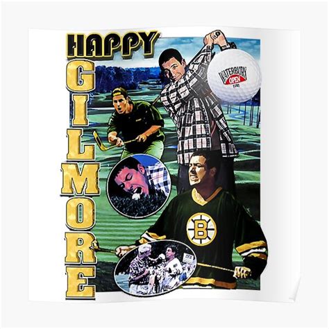 "Vintage Happy Gilmore " Poster for Sale by Jeffeison105 | Redbubble