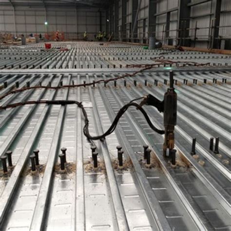 Shear Stud Welding to Metal Decking - SWUK Steel Supply