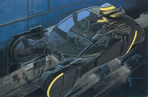 Syd Mead's concept art for Blade Runner : r/Cyberpunk