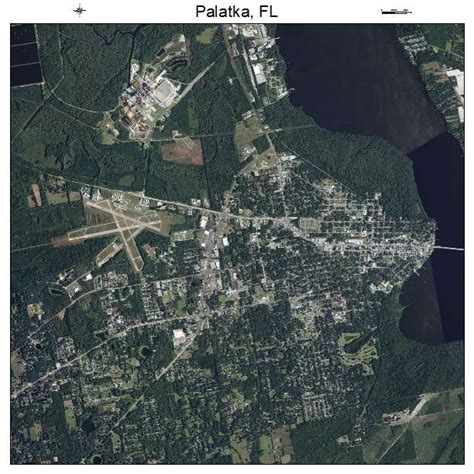 Aerial Photography Map of Palatka, FL Florida