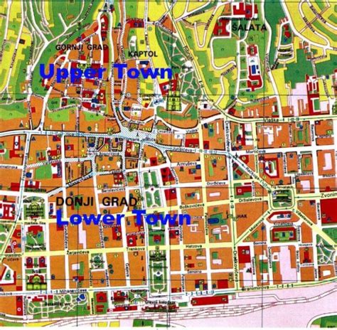 Zagreb Map to Easily Get Around Croatia's Capital (Includes Tram and ...