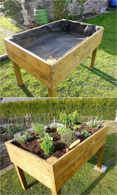 How To Make A Raised Bed Garden Box From Wood Pallets