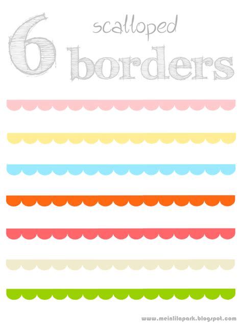 Free Scallop Border Cliparts, Download Free Scallop Border Cliparts png ...