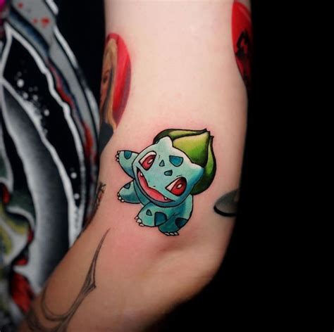 Bulbasaur tattoo | Tattoos, Pokemon tattoo, Arm tattoo