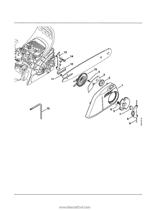 Stihl MS 181 C-BE | Parts Diagram - Page 15