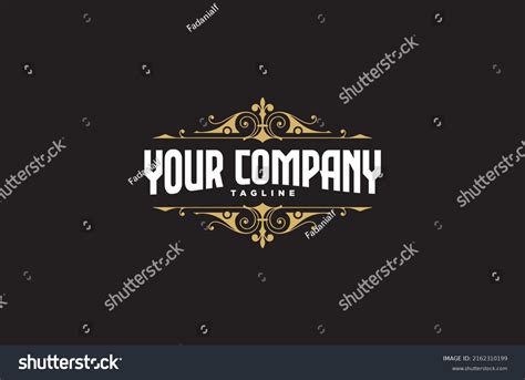 Luxury Vector Logo Concept Gold Color Stock Vector (Royalty Free ...