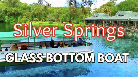 We Road The Glass Bottom Boat Tour in Silver Springs FLORIDA STATE PARK ...