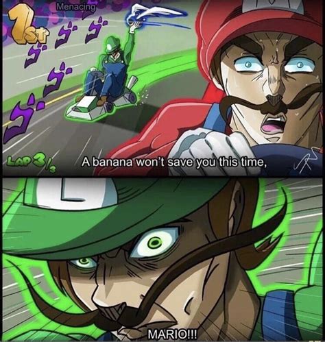 When Jojo meets Mario kart😂 : r/gaming