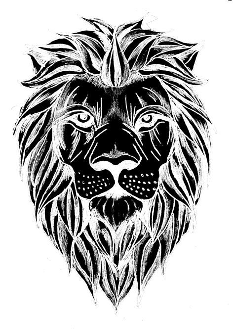 Shaded Lion Tattoo Design | Lion tattoo design, Lion tattoo, Tattoo designs