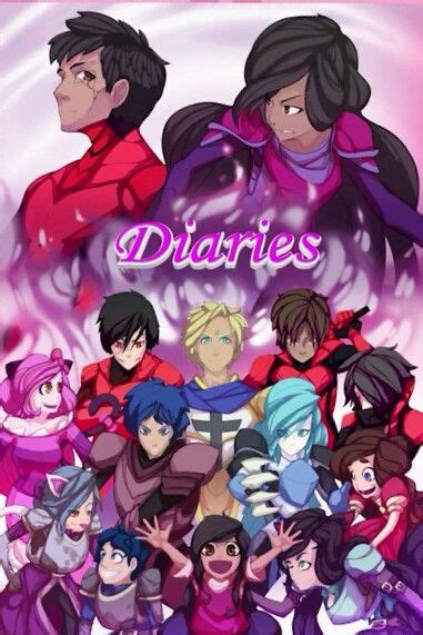 Aphmau Minecraft Diaries Poster | Aphmau, Aphmau merch, Aphmau fan art