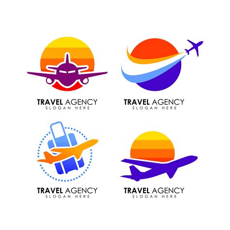 travel agency logo design template 2526030 Vector Art at Vecteezy