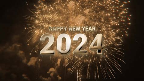 Happy new year animation 2024 V1 20765546 Stock Video at Vecteezy