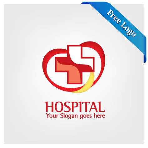 Free Vector Heart Care Hospital Logo Download In (.ai & .eps) Format