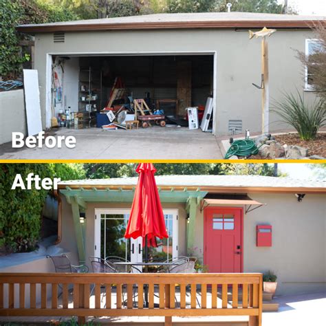 6 Shocking Garage Conversion Before and After Photos - Maxable