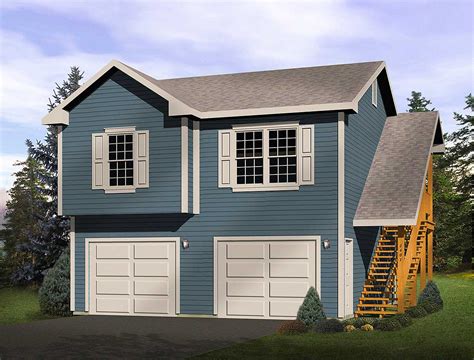 2-Car Garage Apartment - 2241SL | Architectural Designs - House Plans