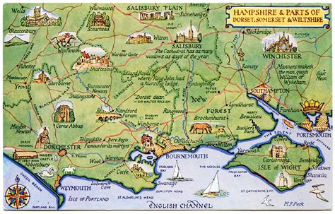 Map Of Wiltshire And Hampshire | Zip Code Map