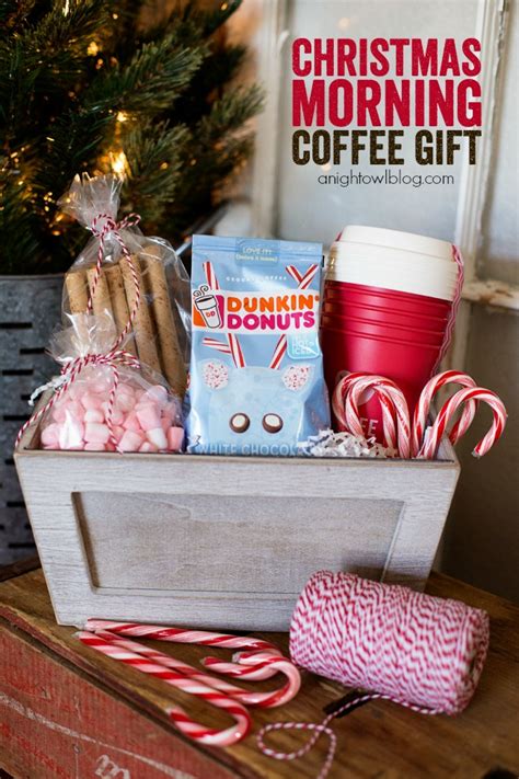 Christmas Morning Coffee Gift Basket | A Night Owl Blog