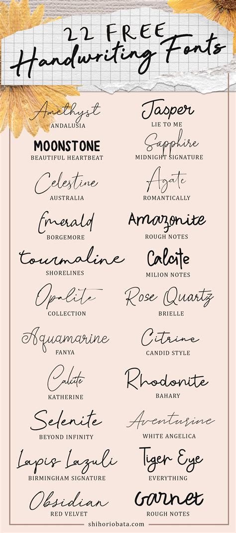 22 Free Handwriting Fonts | Handwriting fonts, Free fonts handwriting ...