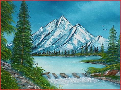 Mountain Landscape Drawing at PaintingValley.com | Explore collection ...