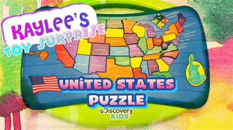 Kids Usa Map Puzzle